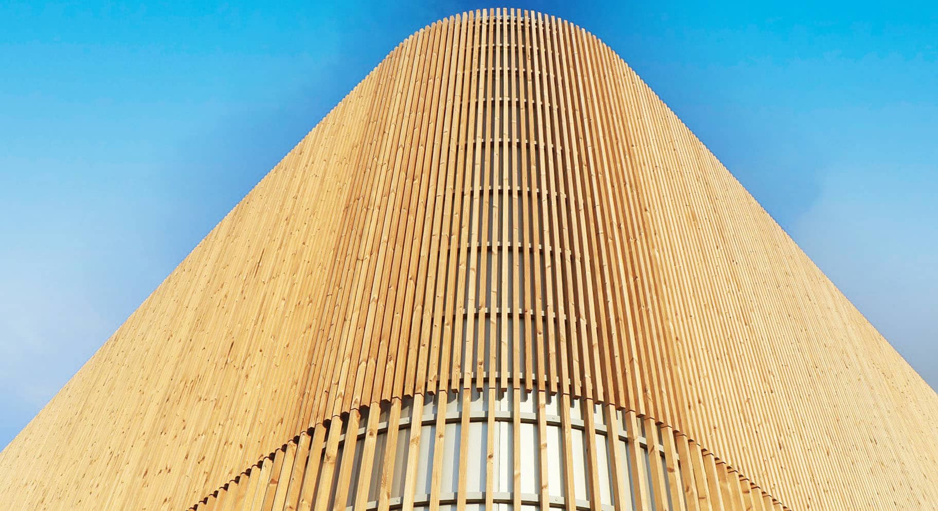 Lameller og kassetter — lamelfacade